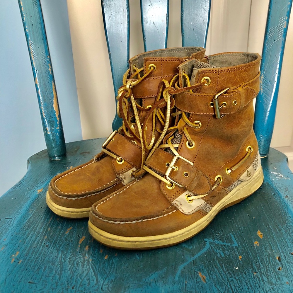 Sperry Top-Sider leather boots